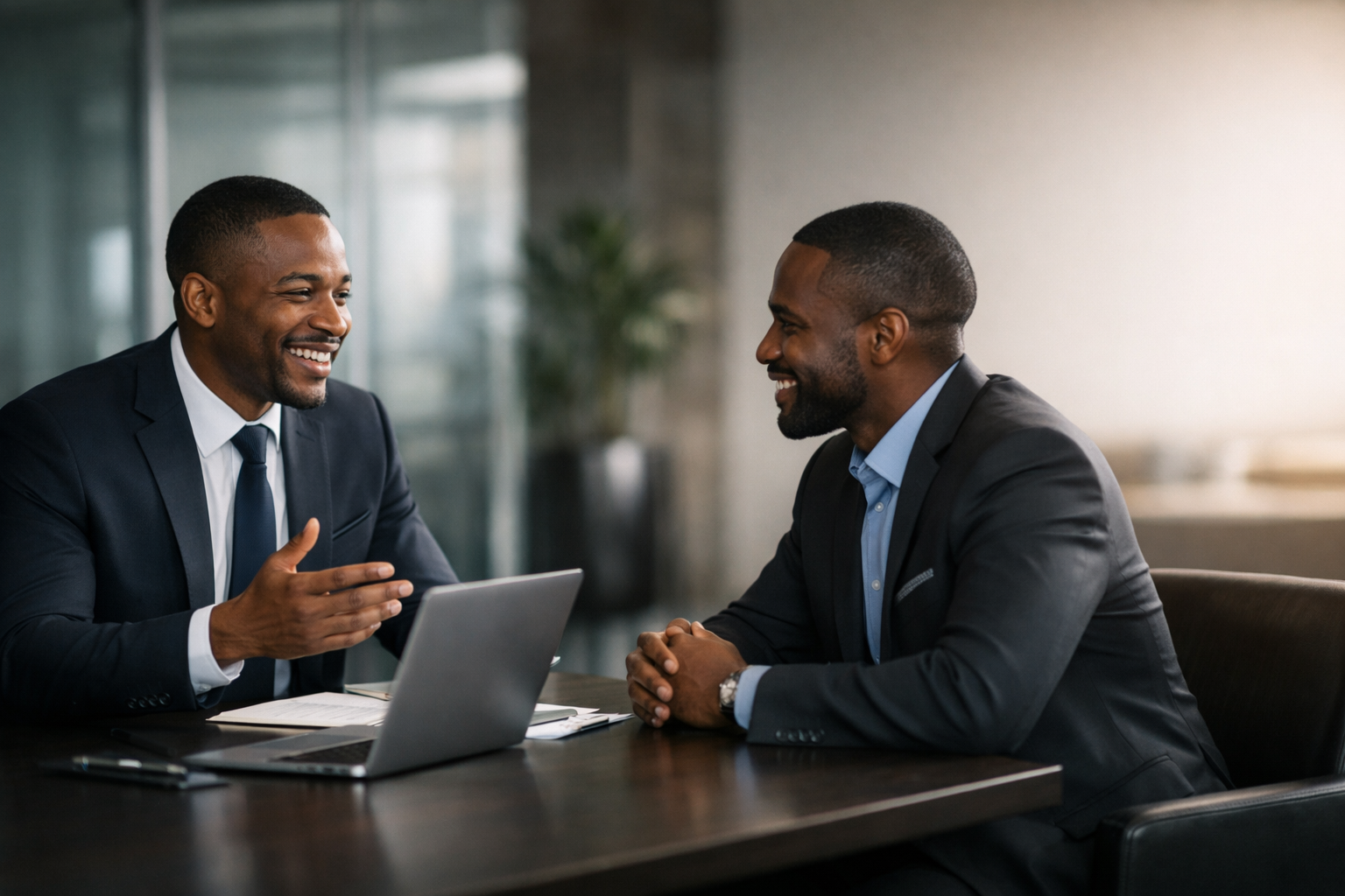 Corporate healthcare development discussion